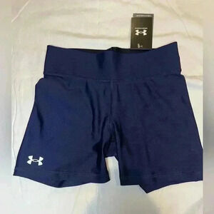 I’m selling Under Armor navy biker shorts new with tags!